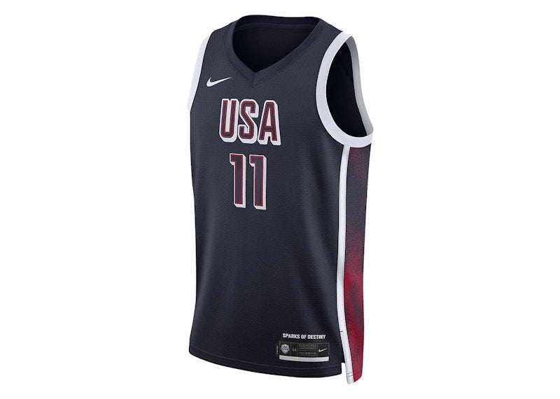 Nike Joel Embiid Team USA USAB Limited Road Jersey Navy