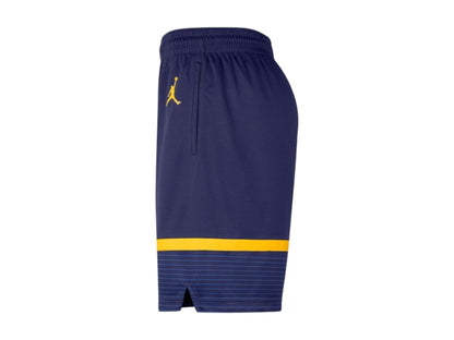 Nike Jordan NBA Golden State Warriors Statement Edition Dri-Fit Swingman Shorts Navy Blue/Yellow