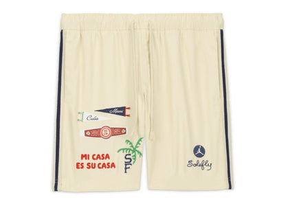 Nike Jordan Pro x Solefly Souvenir Shorts Beige