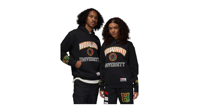 Nike Jordan x Howard University Fleece Pullover Hoodie Black