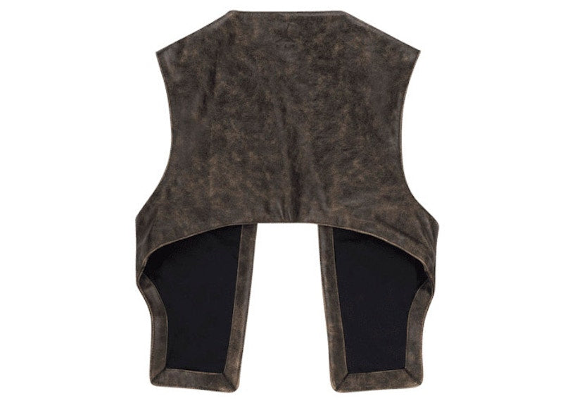 Nike Jordan x J Balvin Leather Vest Brown/Black