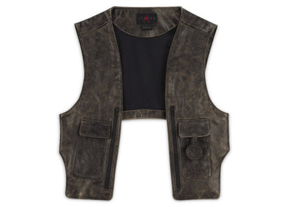 Nike Jordan x J Balvin Leather Vest Brown/Black