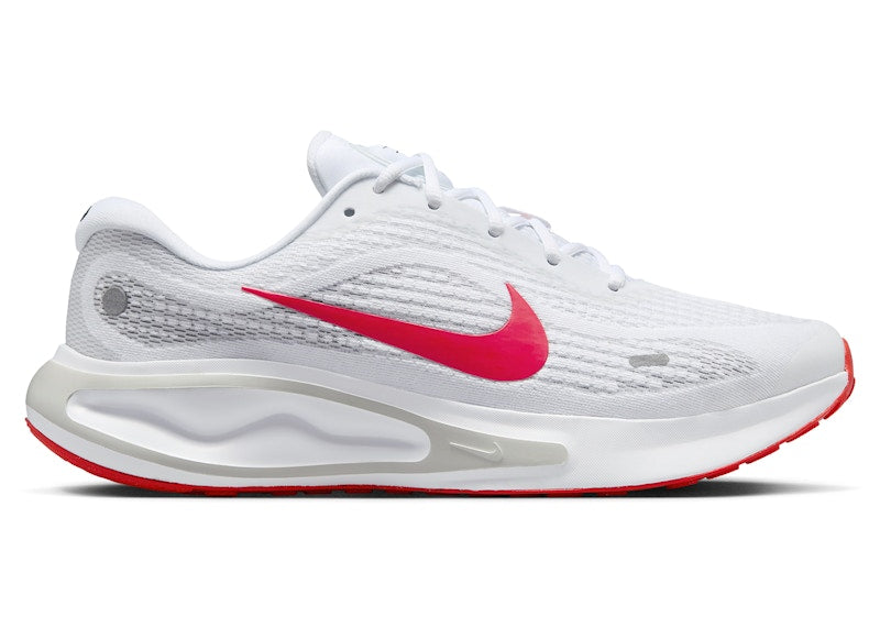 Nike Journey Run White Wolf Grey Pure Platinum Bright Crimson