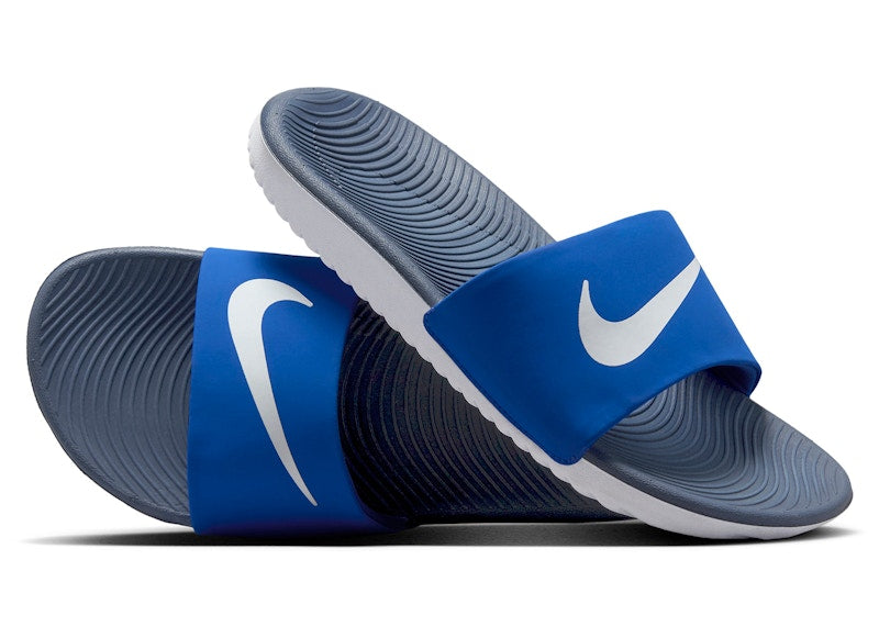 Nike Kawa Slide Game Royal Thunder Blue White (GS)