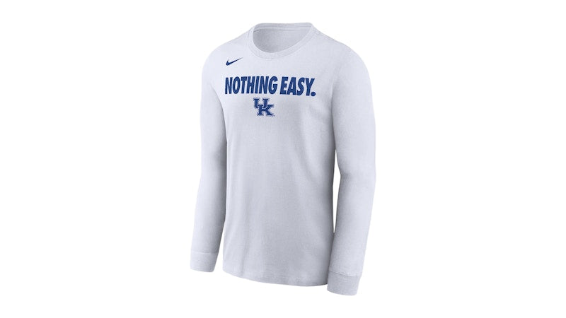 Nike Kentucky College Long-Sleeve T-Shirt White