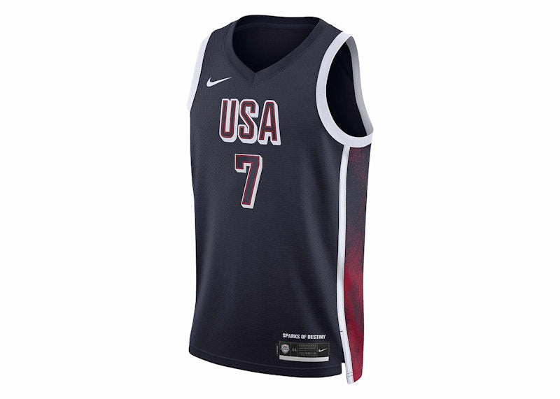 Nike Kevin Durant Team USA USAB Limited Road Basketball Jersey Navy