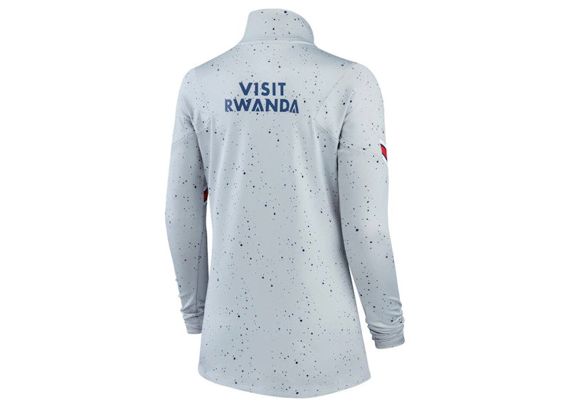 Nike Kids Jordan Paris Saint Germain 21/22 Strike Top Wolf Grey/White/Navy Blue