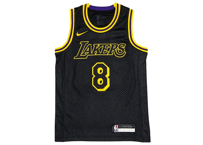 Nike Kids Los Angeles Lakers Kobe Bryant Black Mamba Swingman Jersey Black/Gold