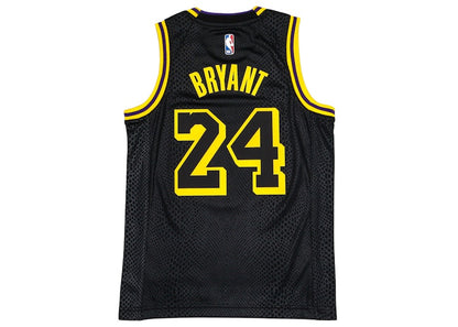 Nike Kids Los Angeles Lakers Kobe Bryant Black Mamba Swingman Jersey Black/Gold