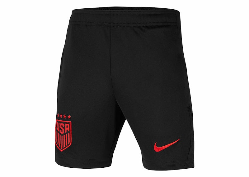 Nike Kids U.S. Academy Pro Knit Soccer Shorts Black/Speed Red