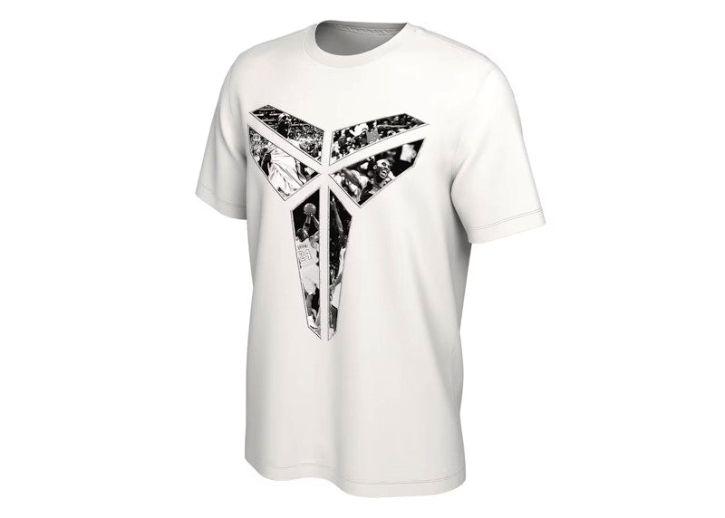 Nike Kobe Bryant Los Angeles Lakers Memorial Statue Unveil T-shirt White