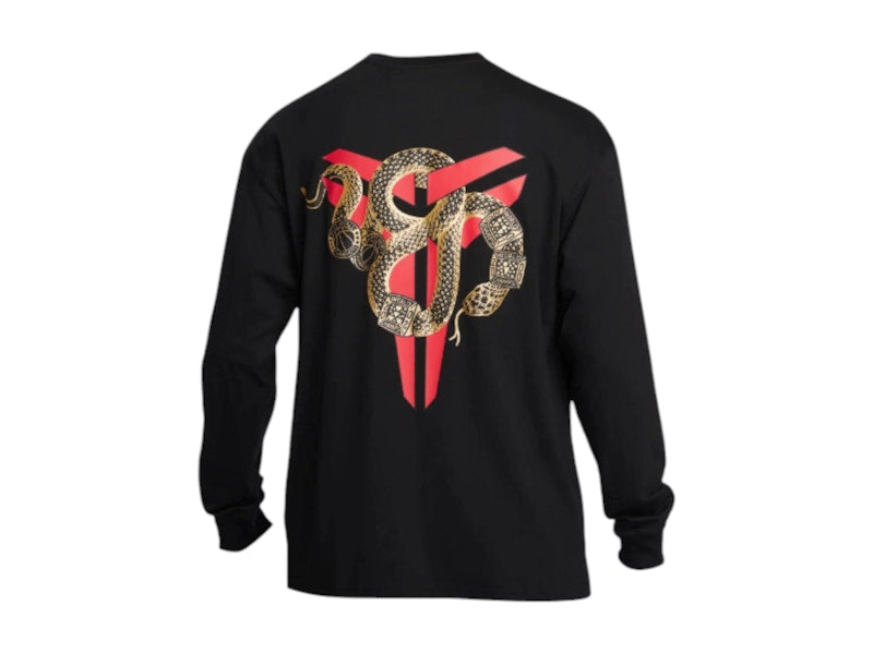 Nike Kobe Bryant Year of Mamba Max90 Long-Sleeve T-shirt (Asia Sizing) Black
