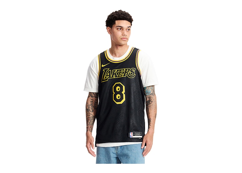 Nike Kobe Mamba Mentality Los Angeles Lakers City Edition Swingman Jersey (FW23) Black
