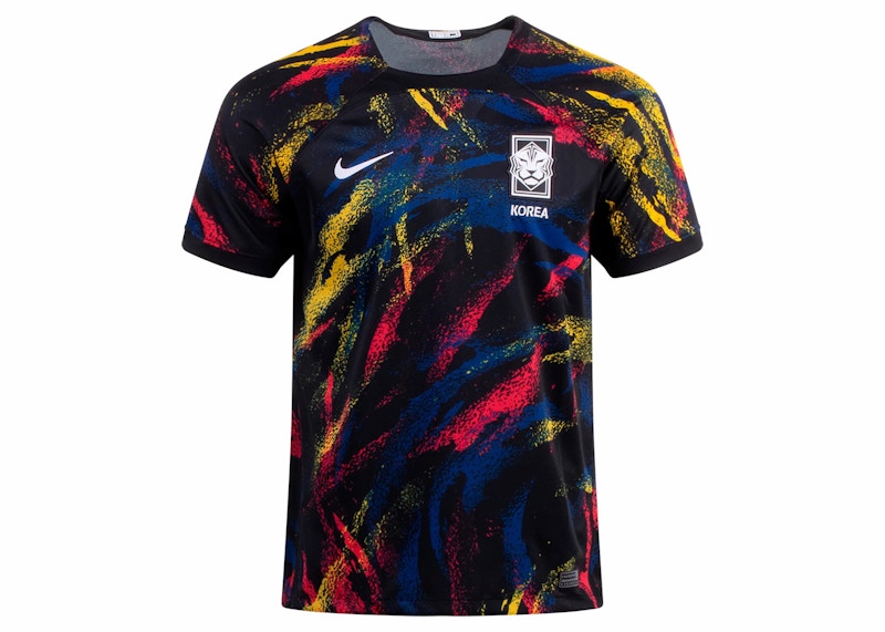Nike Korea 2022/23 Stadium Home Dri-FIT Soccer Jersey Black/White