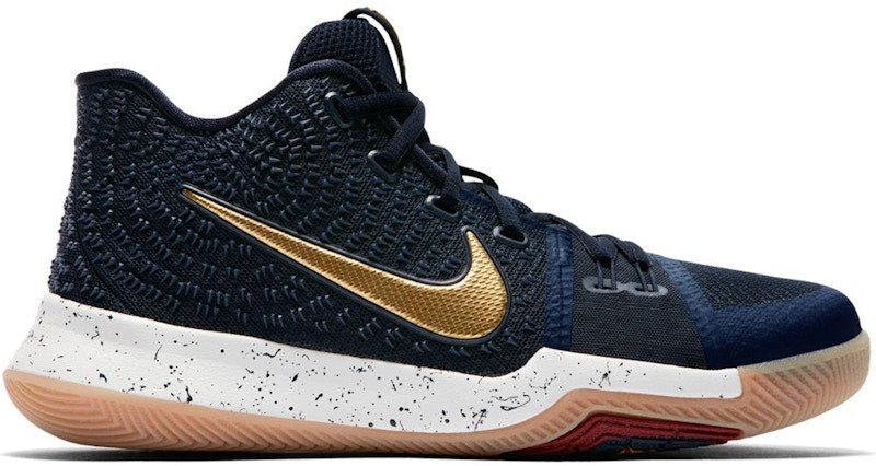 Nike Kyrie 3 Obsidian Metallic Gold (GS)