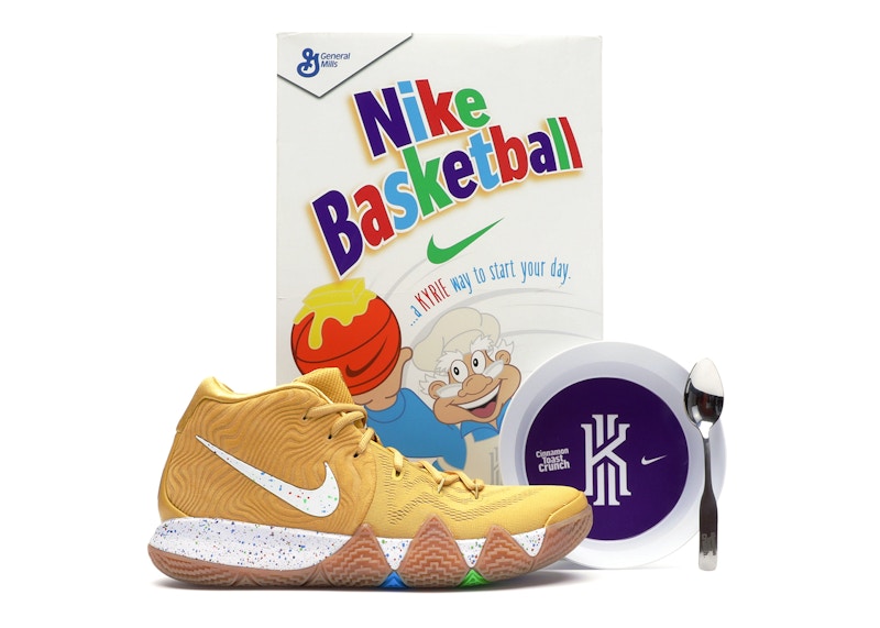 Nike Kyrie 4 Cinnamon Toast Crunch (Special Cereal Box Package)