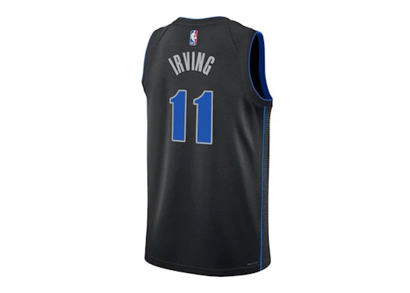 Nike Kyrie Irving Dallas Mavericks Dri-Fit Jersey Black