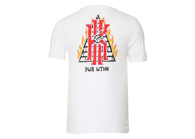Nike Kyrie Logo Basketball Dri-Fit T-Shirt White