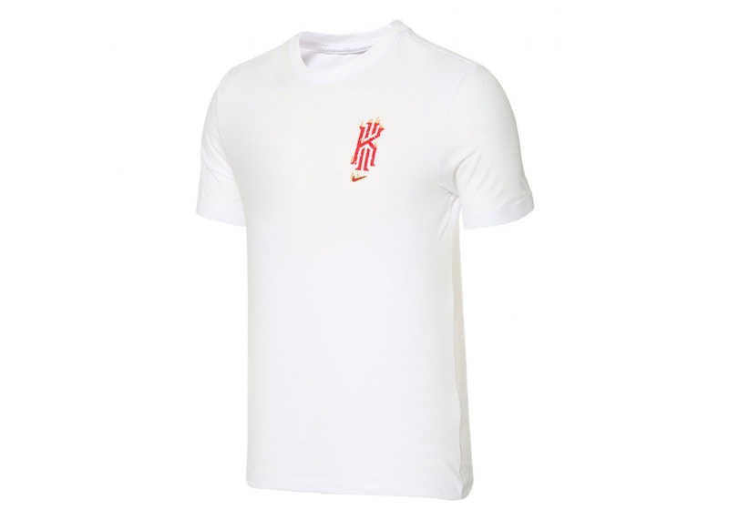 Nike Kyrie Logo Basketball Dri-Fit T-Shirt White