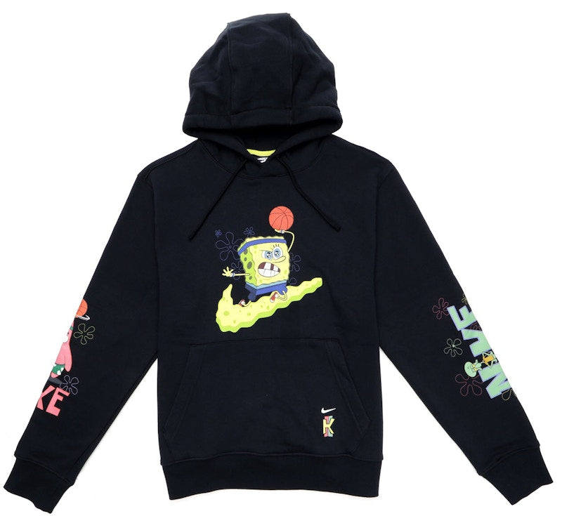 Nike Kyrie x Spongebob Dri-Fit Patrick Star Hoodie (Kids Sizing) Black