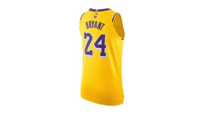 Nike LA Lakers Kobe Bryant #24 Leave A Legacy Jersey Yellow