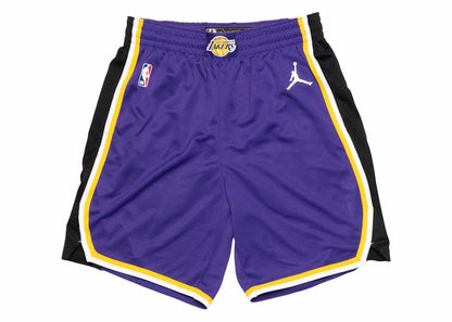 Nike LA Lakers Statement Edition 2020 Swingman Shorts Field Purple/White