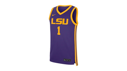 Nike LSU Tigers Replica College Basketball Jersey Court Purple