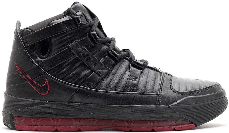 Nike LeBron 3 Black Crimson (GS)