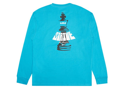 Nike LeBron James Basketball Loose Fit L/S T-shirt Blue