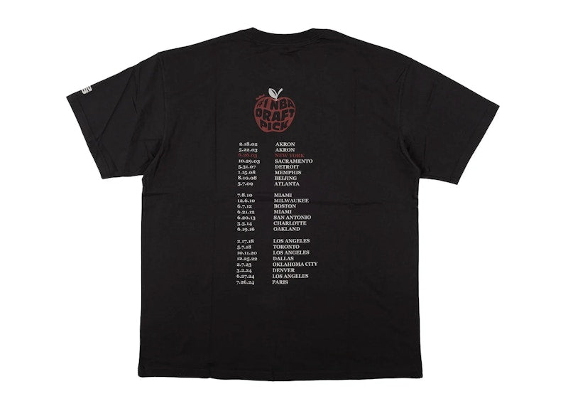 Nike LeBron James "Best In Class" Basketball T-shirt Black