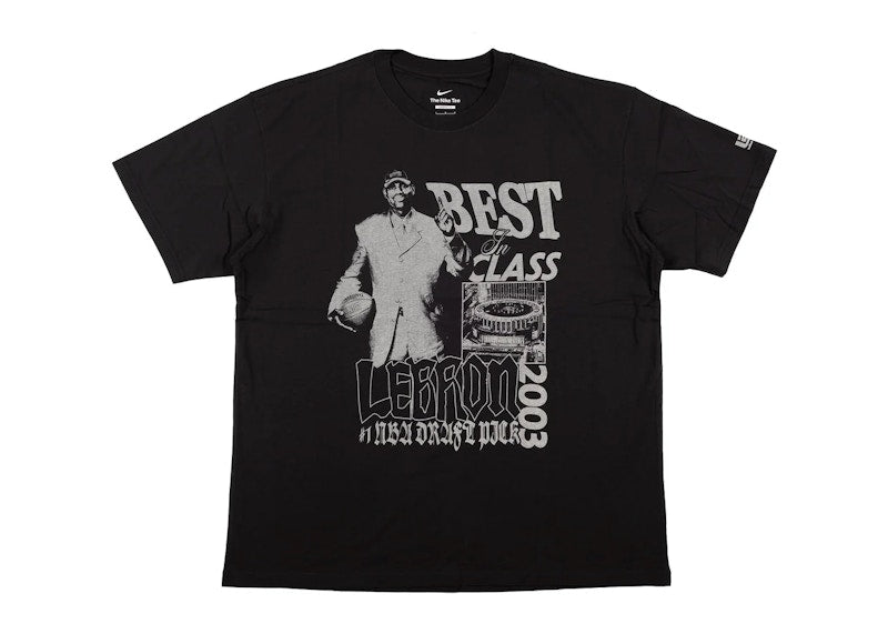 Nike LeBron James "Best In Class" Basketball T-shirt Black
