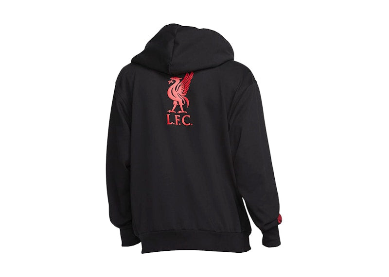 Nike LeBron x Liverpool F.C. Pullover Hoodie Black/Gym Red