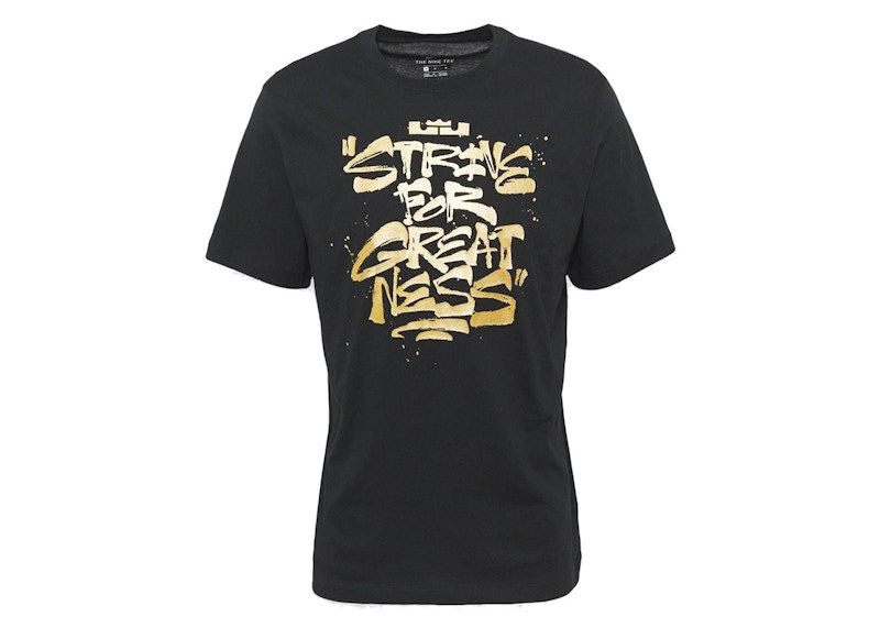 Nike Lebron Strive For Greatness T-Shirt Black