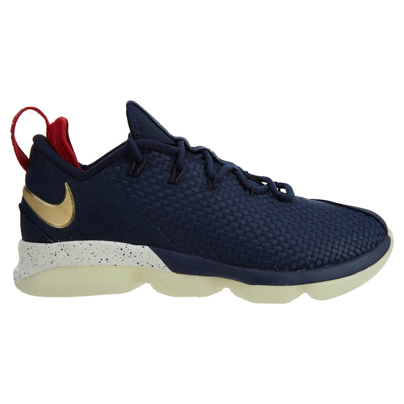 Nike LeBron XIV Low Midnight Navy/Metallic Gold