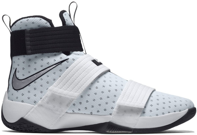 Nike LeBron Zoom Soldier 10 Team Bank White