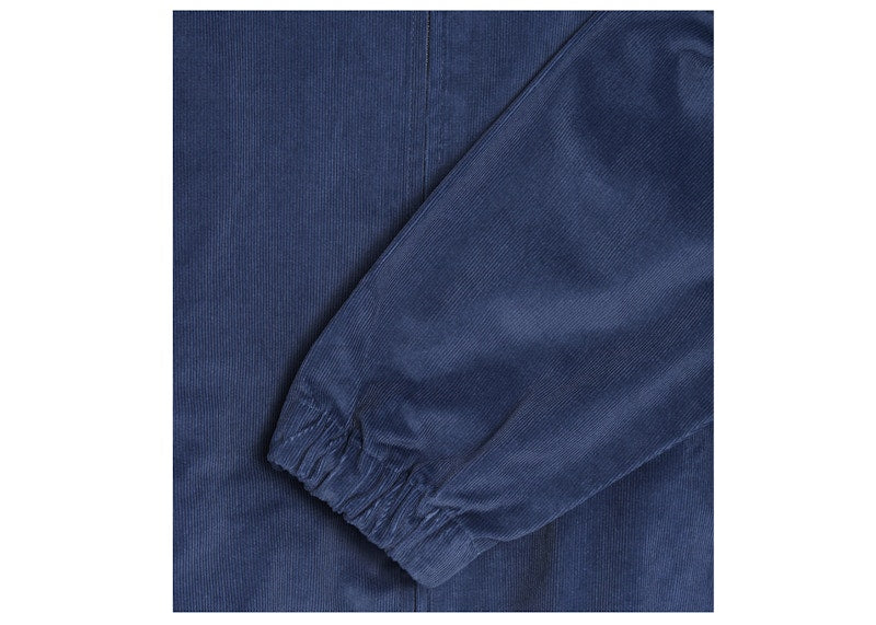 Nike Life Harrington Cord Jacket Midnight Navy/White