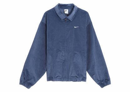 Nike Life Harrington Cord Jacket Midnight Navy/White