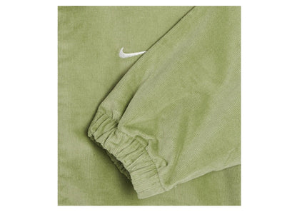 Nike Life Harrington Cord Jacket Oil Green/White