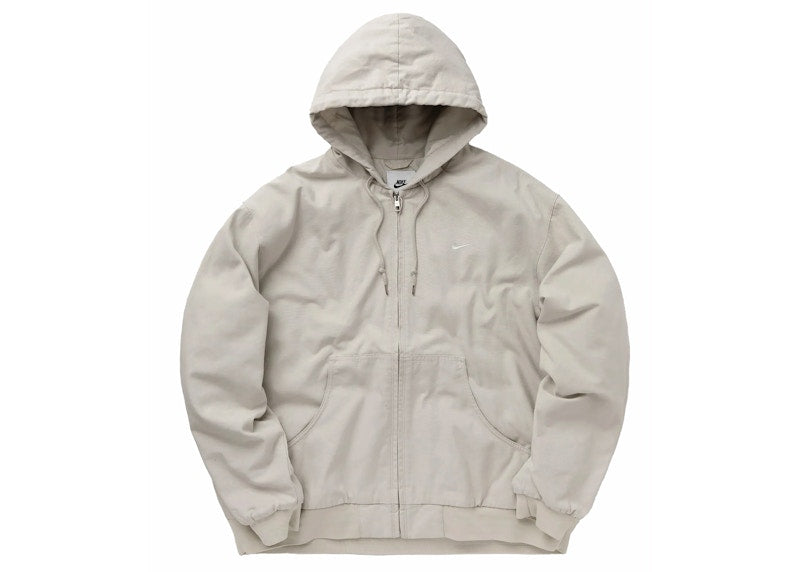 Nike Life Padded Hooded Jacket Light Bone
