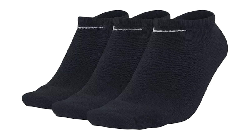 Nike Lightweight No Show Socks Black