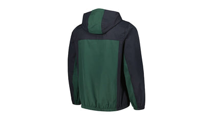 Nike Liverpool Anorak Hoodie Quarter-Zip Jacket Green