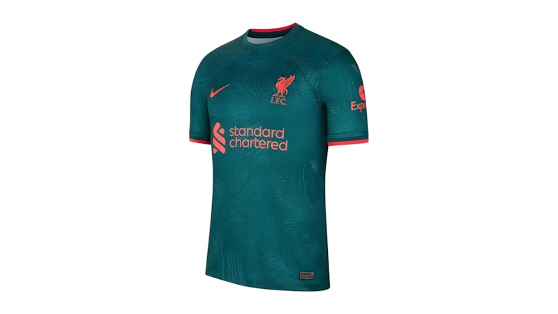 Nike Liverpool FC Stadium 2022/23 Jersey Green