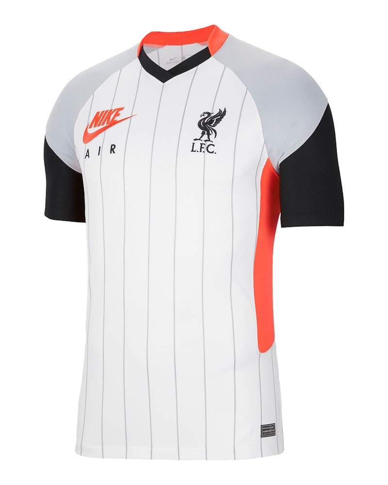 Nike Liverpool F.C. Stadium Air Max Men's Football Shirt White/Laser Crimson/Wolf Grey/Black