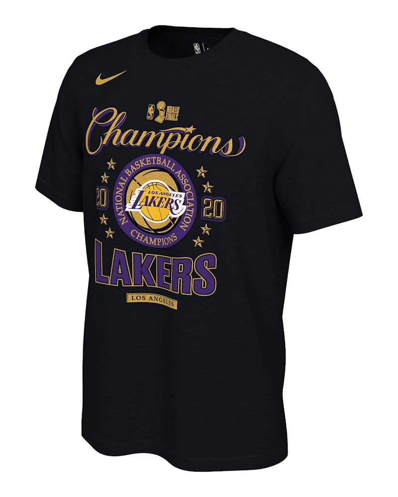 Nike Los Angeles Lakers Champions Locker Room T-shirt Black