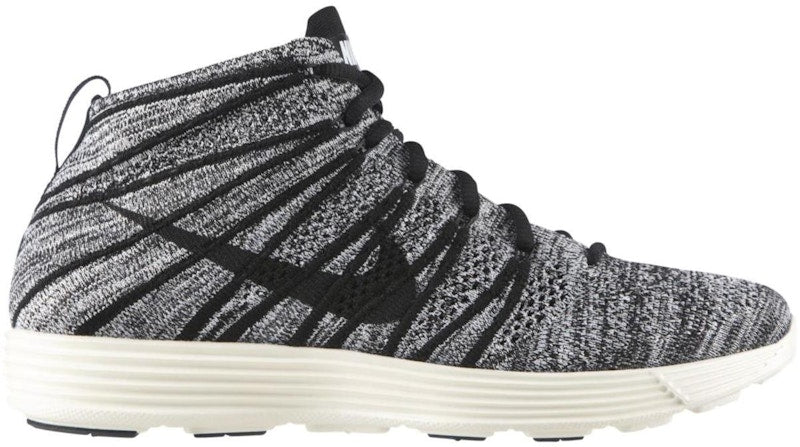 Nike Lunar Flyknit Chukka Black White Sail