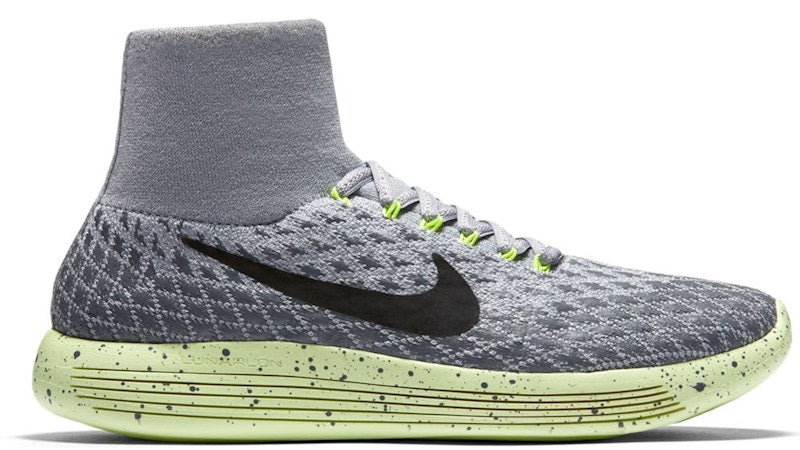 Nike Lunarepic Flyknit Shield Wolf Grey Dark Grey Volt (Women's)