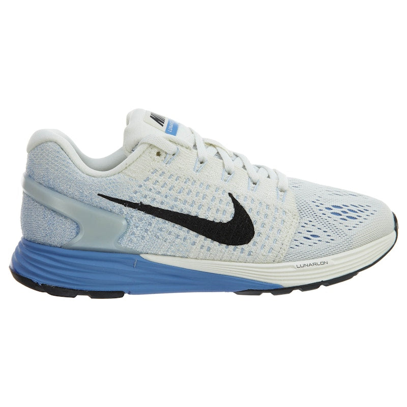 Nike Lunarglide 7 Sail Black-Chalk Blue-Pure Platinum (Women's)