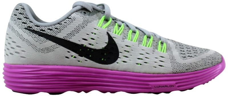 Nike Lunartempo Wolf Grey/Black-Fuchsia Flash (Women's)