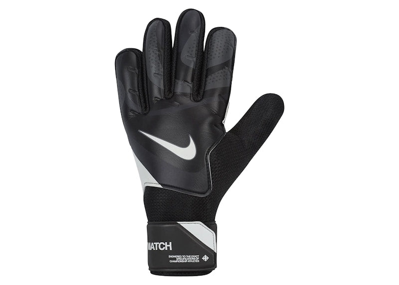 Nike Match Soccer Goalkeeper Gloves Black/Dark Grey/White