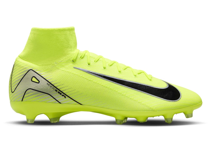 Nike Mercurial Superfly 10 Pro AG Volt Black